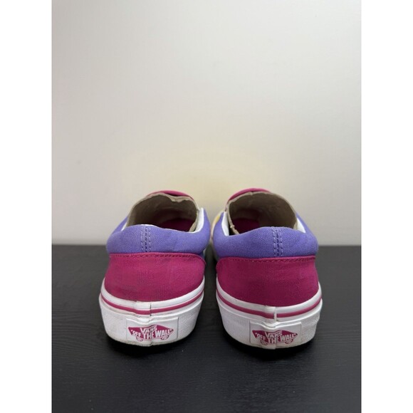 Vans Classic Slip On Checkerboard Multicolor Pop Youth Sz 4 - Picture 5 of 15